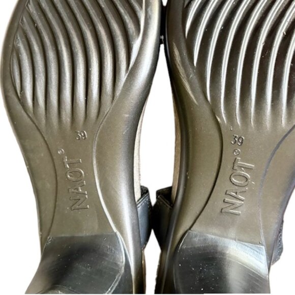 Naot Loop Slide Strappy Avantgarde Collection Sandal - Black - EU 39/US 8.5 - Picture 7 of 12